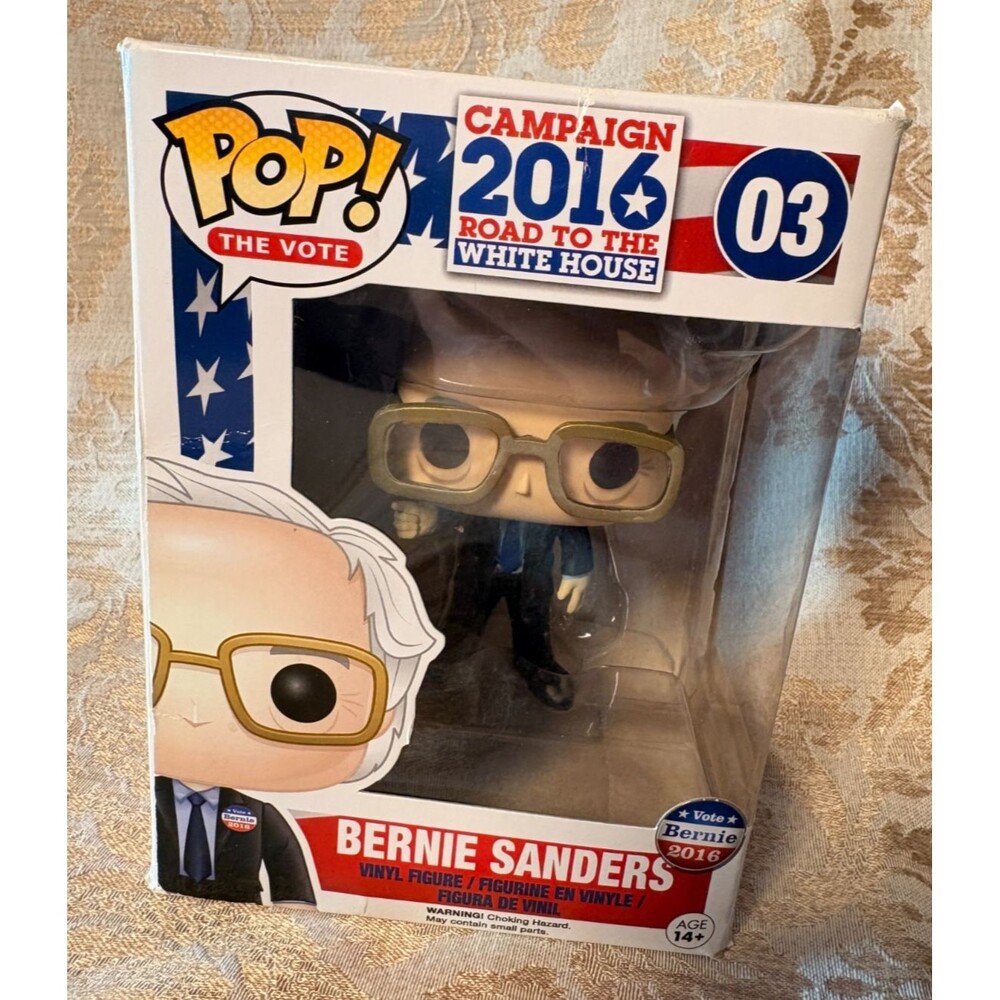 Funko Pop! Vinyl - Bernie Sanders #03 Campaign 2016 Road to the White House NIB